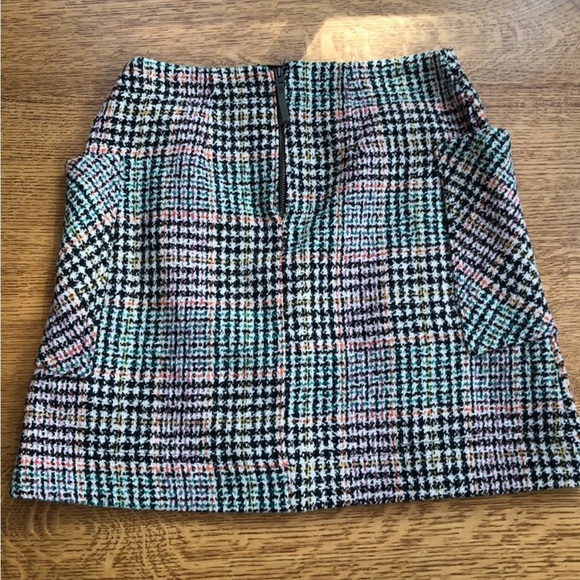 Anthropologie Maeve Bijou Plaid Mini Skirt - Picture 6 of 6